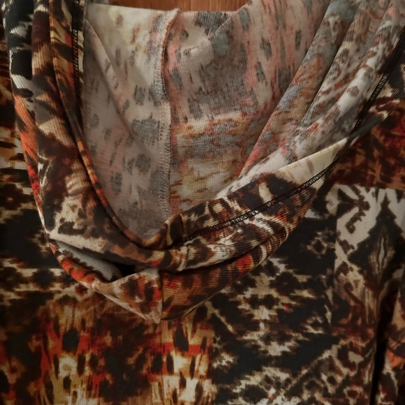 Onque Woman Hooded zip Up Sweater 2X - Picture 2 of 5